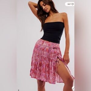 Free people Cabana mini skirt